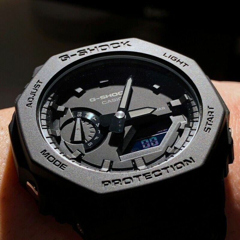Casio: G-Shock Analog Digital Men's Casual Watch Series GA-2100-1A1