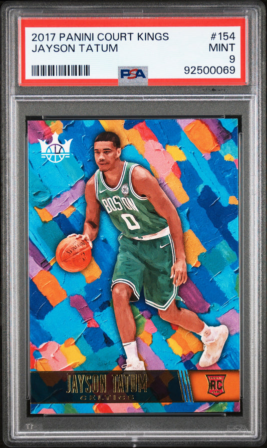 2017-18 Panini Court Kings - Jayson Tatum - Rookie Level II 2 - #154 - PSA Graded Card