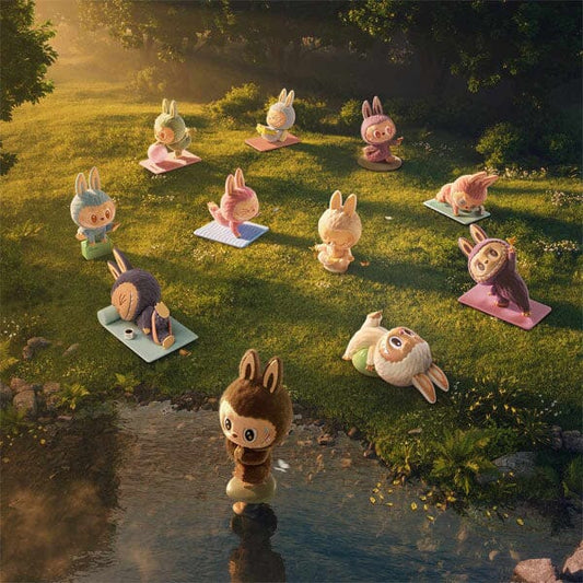 Pop Mart - BLIND BOX - THE MONSTERS Labubu Lazy Yoga Series - Chance of Secret Edition