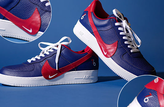 SaleSavy: SoleSavy 76ers AF1 Bespoke (Made in the USA)