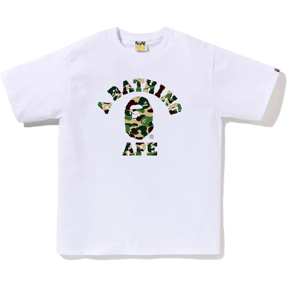 BAPE ABC Camo College Tee