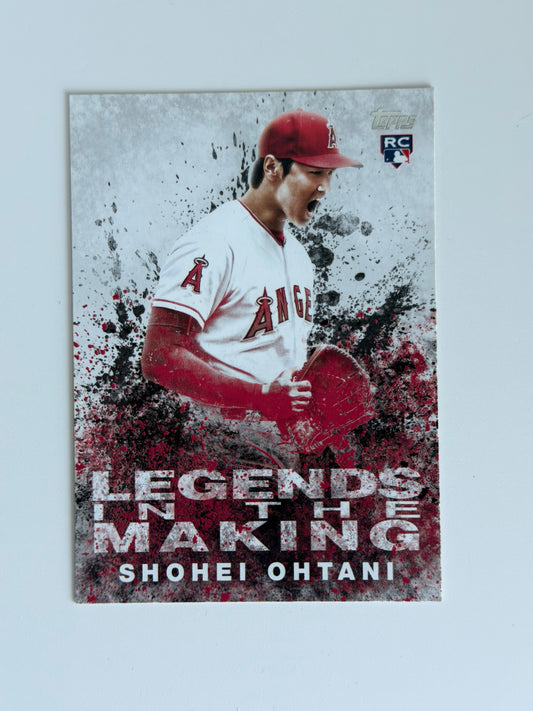 2018 Topps Legends in the Making - Shohei Ohtani ROOKIE - #LITM-21 - Raw Ungraded Card