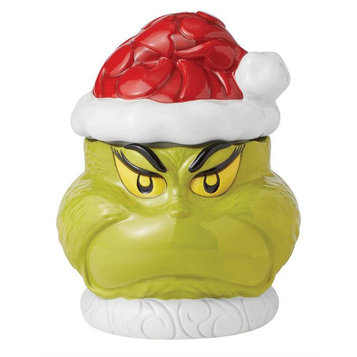 Enesco: Dr. Seuss Grinch Naughty and Nice Double-Sided Cookie Jar