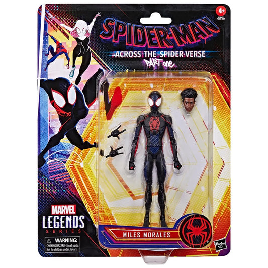 Marvel Legends - Spider-Man: Across The Spider-Verse Part One - 2023 Version Miles Morales - 6-Inch Action Figure