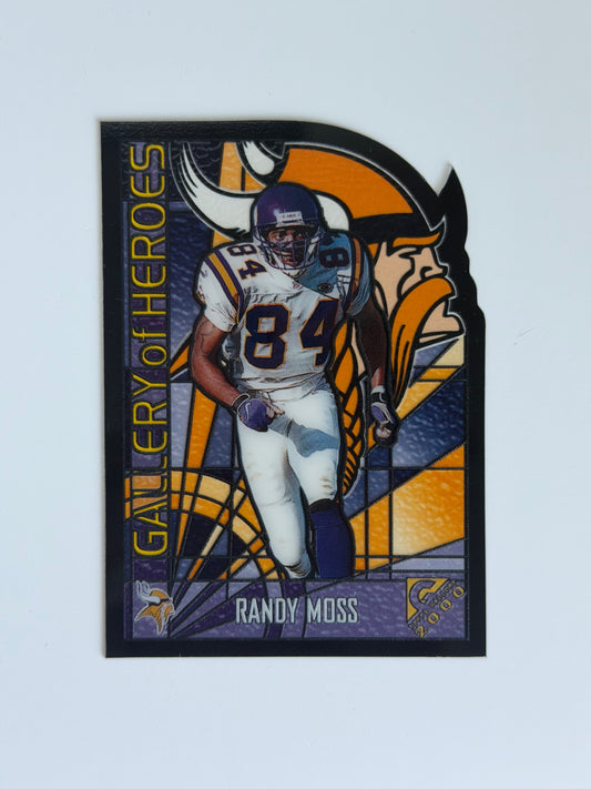 2000 Topps Gallery of Heroes - Randy Moss - #GH6 - Raw Ungraded Card