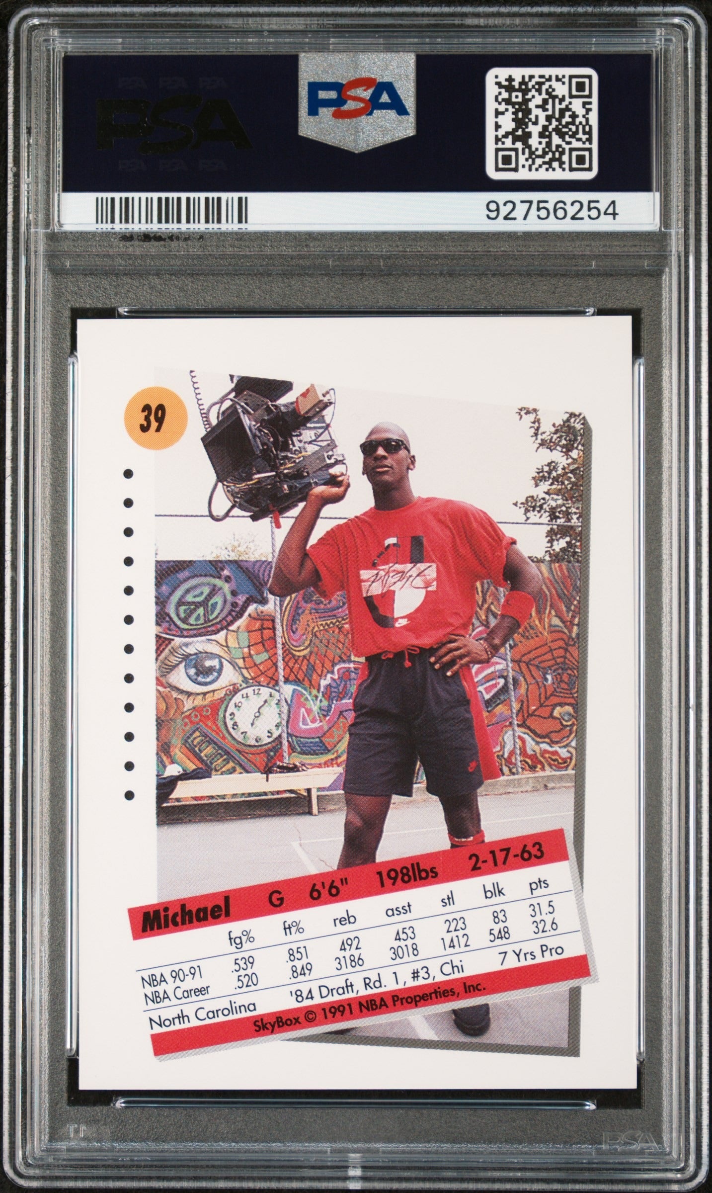 1991 Skybox Michael Jordan  - PSA Graded Card