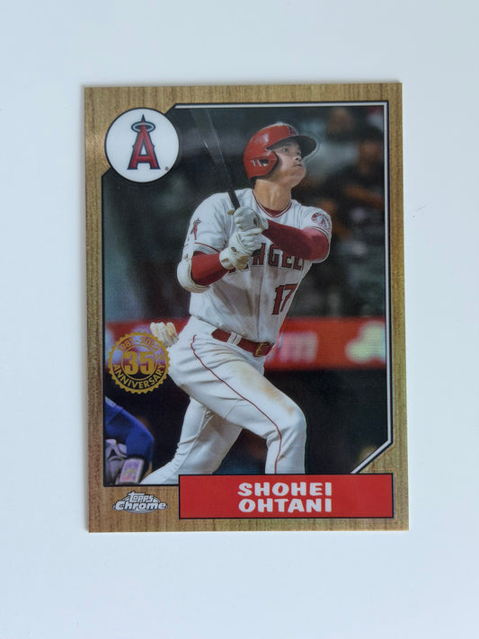 2022 Topps Chrome - Shohei Ohtani - #87BC-2 - Raw Ungraded Card