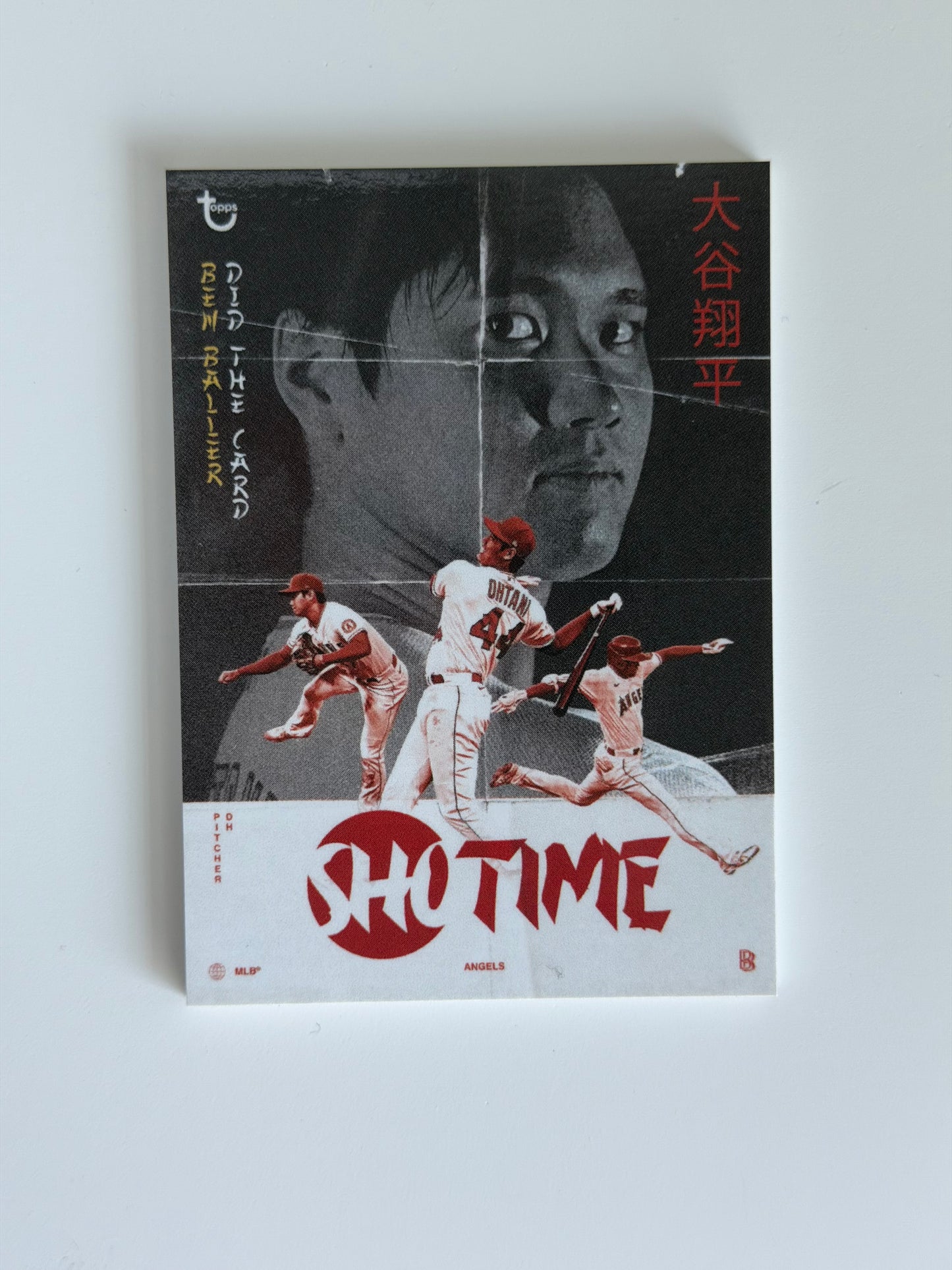 2021 Topps Project70 — Shotime by Ben Baller - Shohei Ohtani - #454 - Raw Ungraded Card