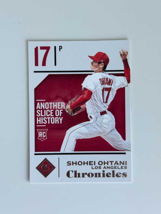 2018 Panini Chronicles — Another Slice of History - Shohei Ohtani ROOKIE - #171 - Raw Ungraded Card