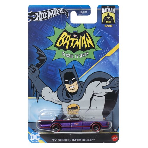 Hot Wheels Batman Themed 2024 Mix 2 Vehicle - Set of 5