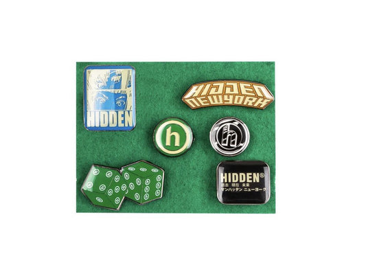 Hidden NY Pin Set