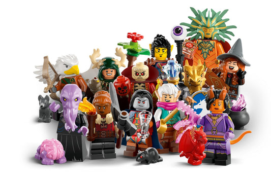 LEGO - Minifigures Dungeons and Dragons - COMPLETE 12 PIECE SET 71047