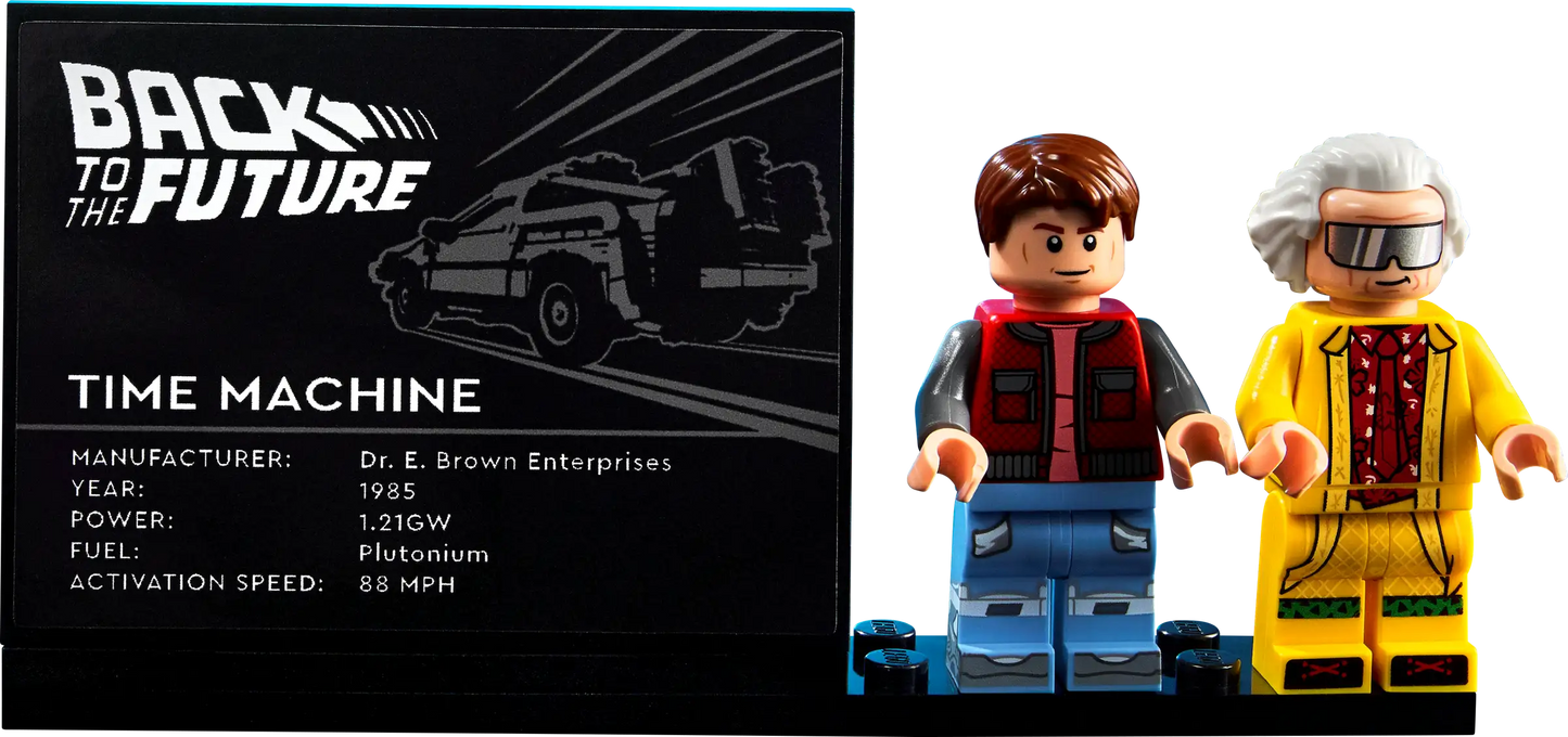 LEGO Icons - Back to The Future Time Machine - #10300 (1872 Pieces)