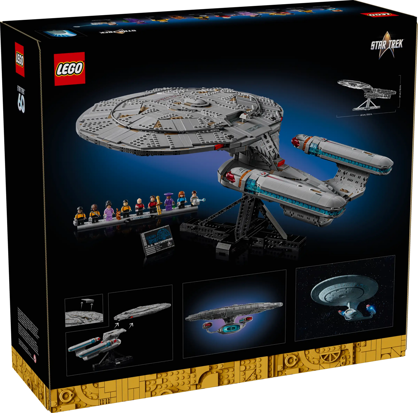 Lego Icons - Star Trek: U.S.S. Enterprise NCC-1701-D - #10356