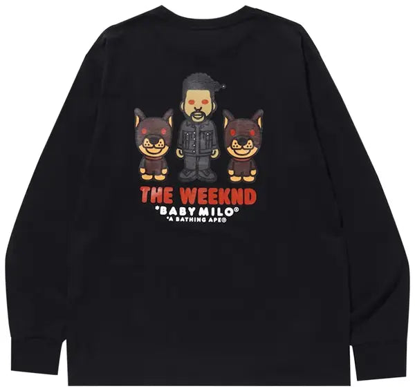 BAPE X XO The Weeknd Long Sleeve Tee