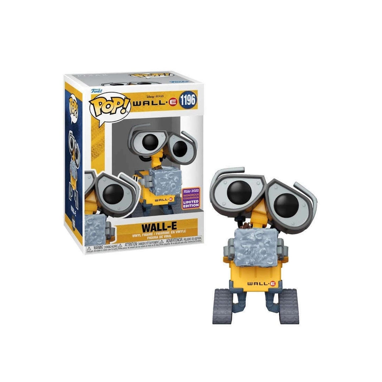 Funko Pixar: Wall-E #1196 - WonderCon 2022