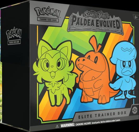 Pokemom - Scarlet & Violet - Paldea Evolved - Elite Trainer Box
