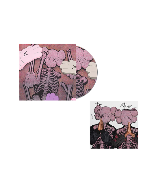 The Clipse - Let God Sort Em Out - AUTOGRAPHED CD - Kaws Cover