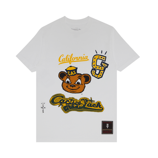 Travis Scott x Mitchell & Ness UC Berkeley Hand-Drawn T-Shirt