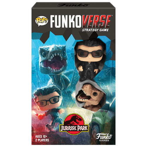 Pop! Funkoverse Jurassic Park 101 Strategy Game