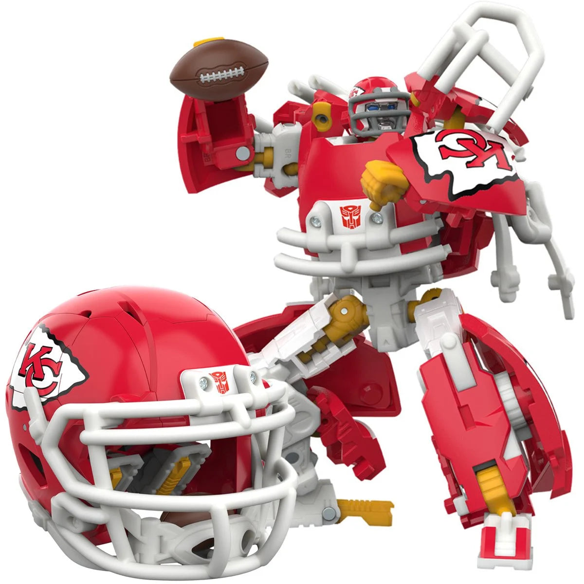 Transformers NFL Kansas City Chiefs KC-59  Action Figure (PRE-ORDER FEB 2026)