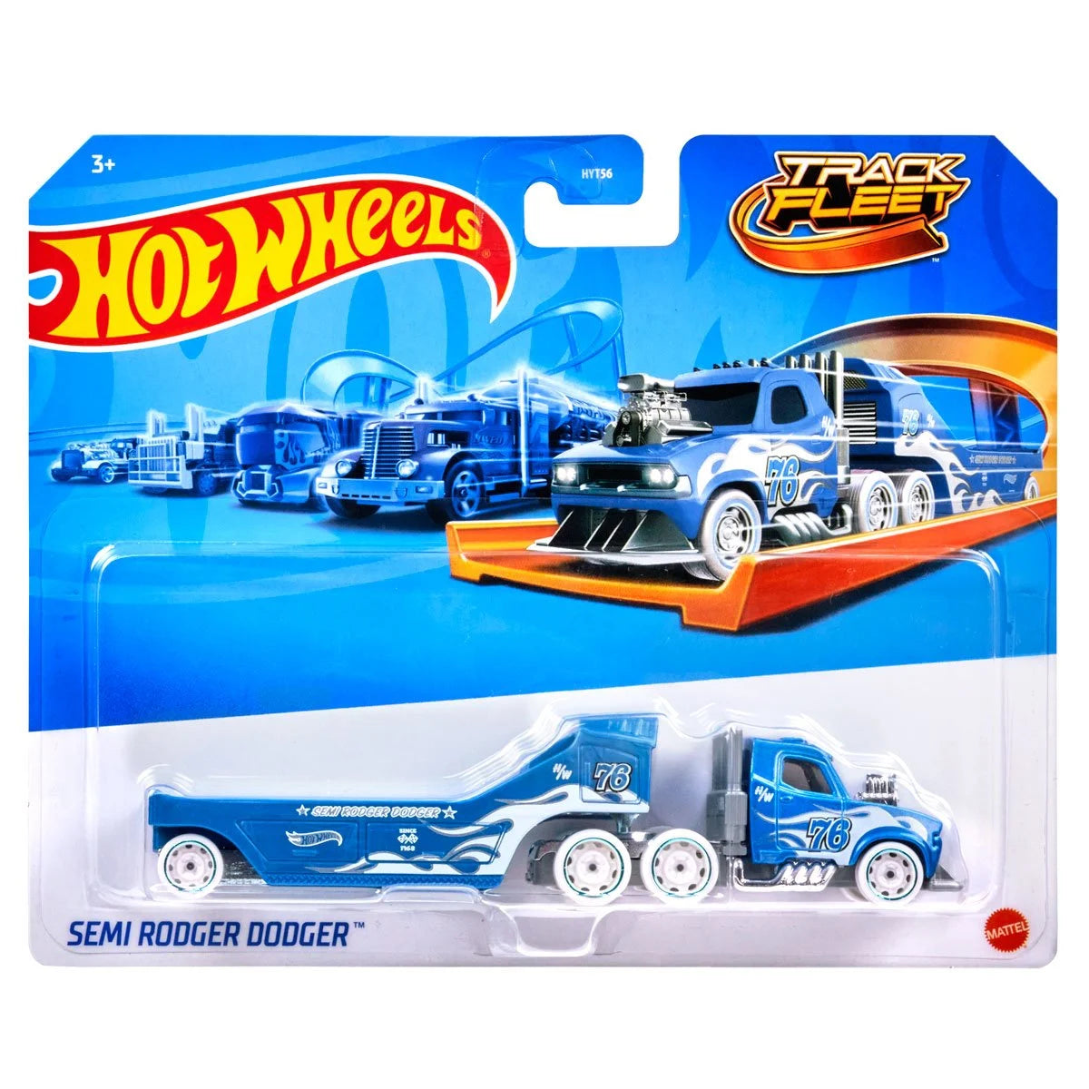 Hot Wheels - Truck Fleet 2026 Mix 3 Complete Set of 6 - 1:64 Die-Cast Including Chevy Silverado Driftaction & Transformers - Ultra Magnus (MAX 1)