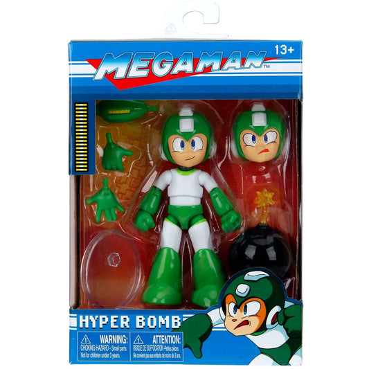 Jada Toys - Hyper Bomb Mega Man - Wave 2 - 4" Inch Action Figure 1/12 Scale