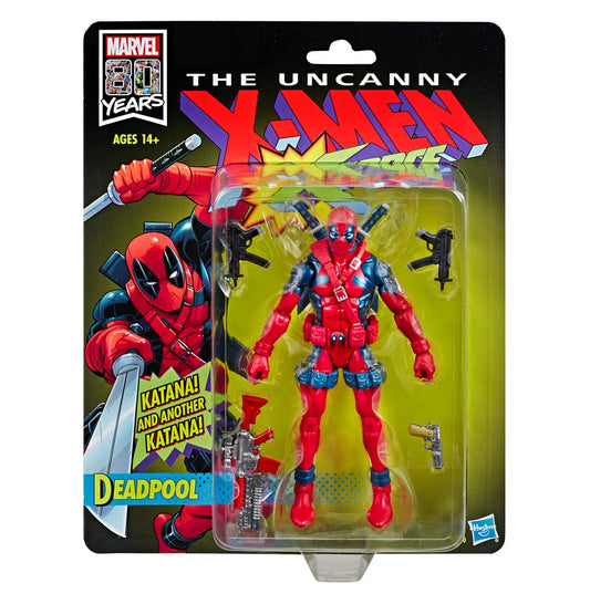 Marvel Legends Retro - 80th Anniversary Legends Series Deadpool Figure