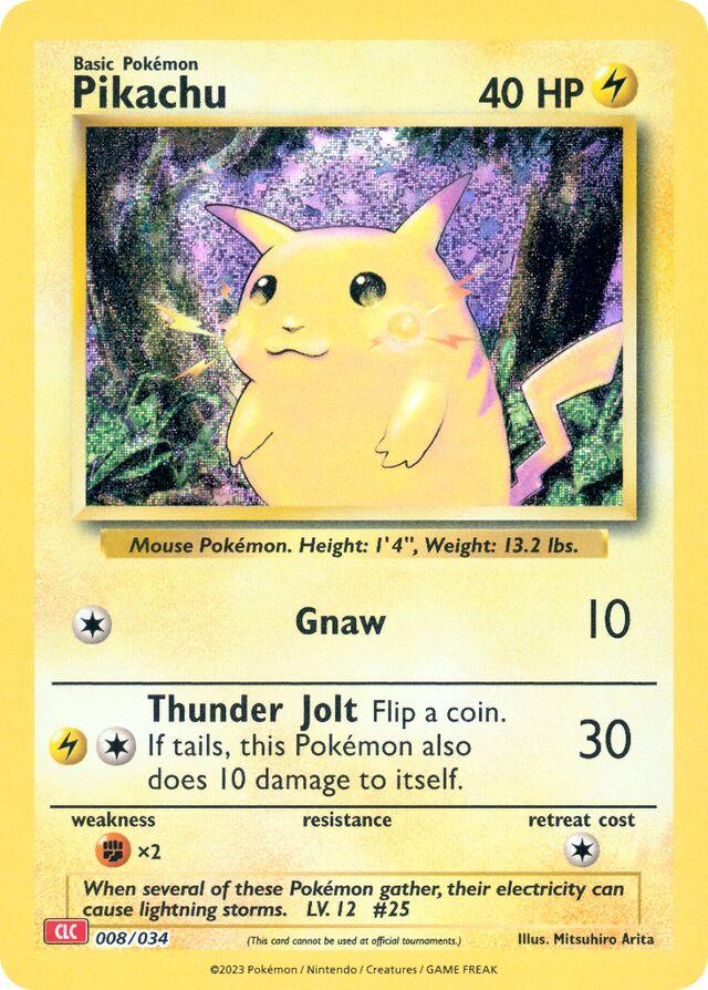 2023 Pokemon - TCG Classic Collection - CLC Deck - 59 Card Set (No Charizard) - Ungraded Raw Card (Copy)