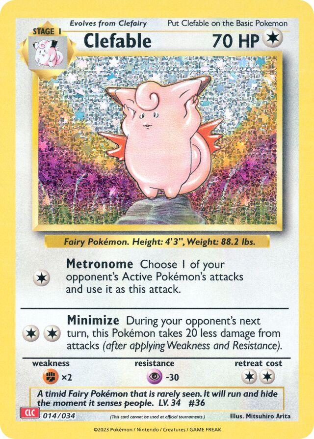 2023 Pokemon - TCG Classic Collection - CLC Deck - 59 Card Set (No Charizard) - Ungraded Raw Card (Copy)