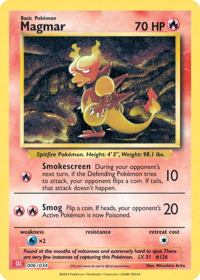 2023 Pokemon - TCG Classic Collection - CLC Deck - 59 Card Set (No Charizard) - Ungraded Raw Card (Copy)