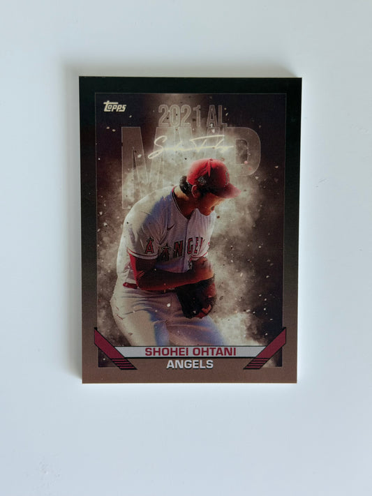 2021 Topps Project70 — 2021 AL MVP by Solefly - Shohei Ohtani - #906 - Raw Ungraded Card