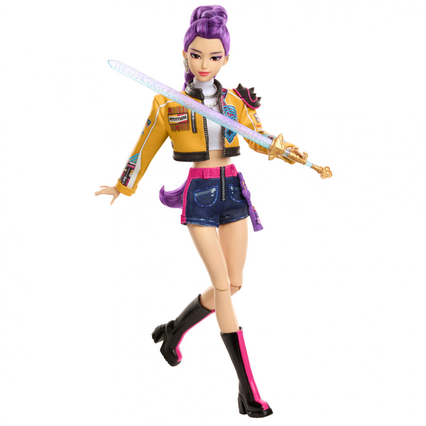 Mattel - KPOP Demon Hunters - Core Fashion Doll - Complete Set of 4 (Zoey, Mira, Rumi, Jinu) [PRE-ORDER AUGUST 2026]