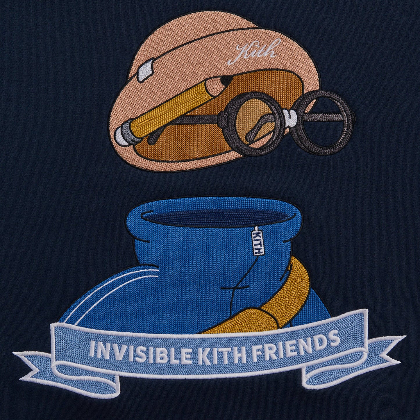 KITH - Invisible Friends Crewneck - Nocturnal - Spring/Sumer 2022