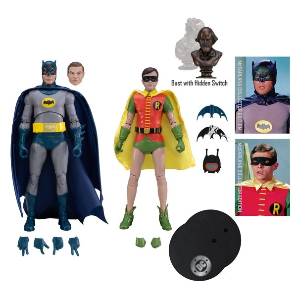McFarlane Batman and Robin (Batman Classic TV Series) Collector Edition 2-Pack (PRE-ORDER SEPT 2026)