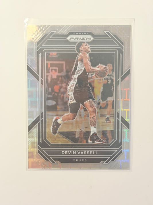 2022-23 Panini Prizm - Devin Vassell - Pandora Silver Limited to /150 #207 - Raw Ungraded Card