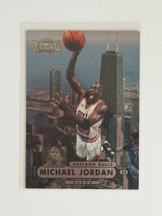 1997-98 Skybox International Metal Universe - Michael Jordan - #23 - Raw Ungraded Card