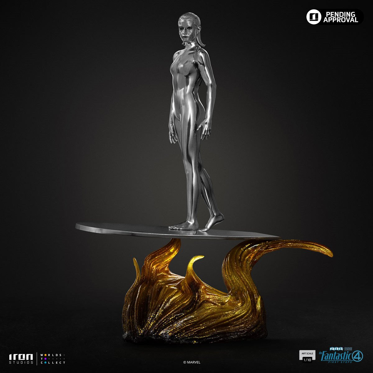 Iron Studios: The Fantastic Four - First Steps - Silver Surfer 1