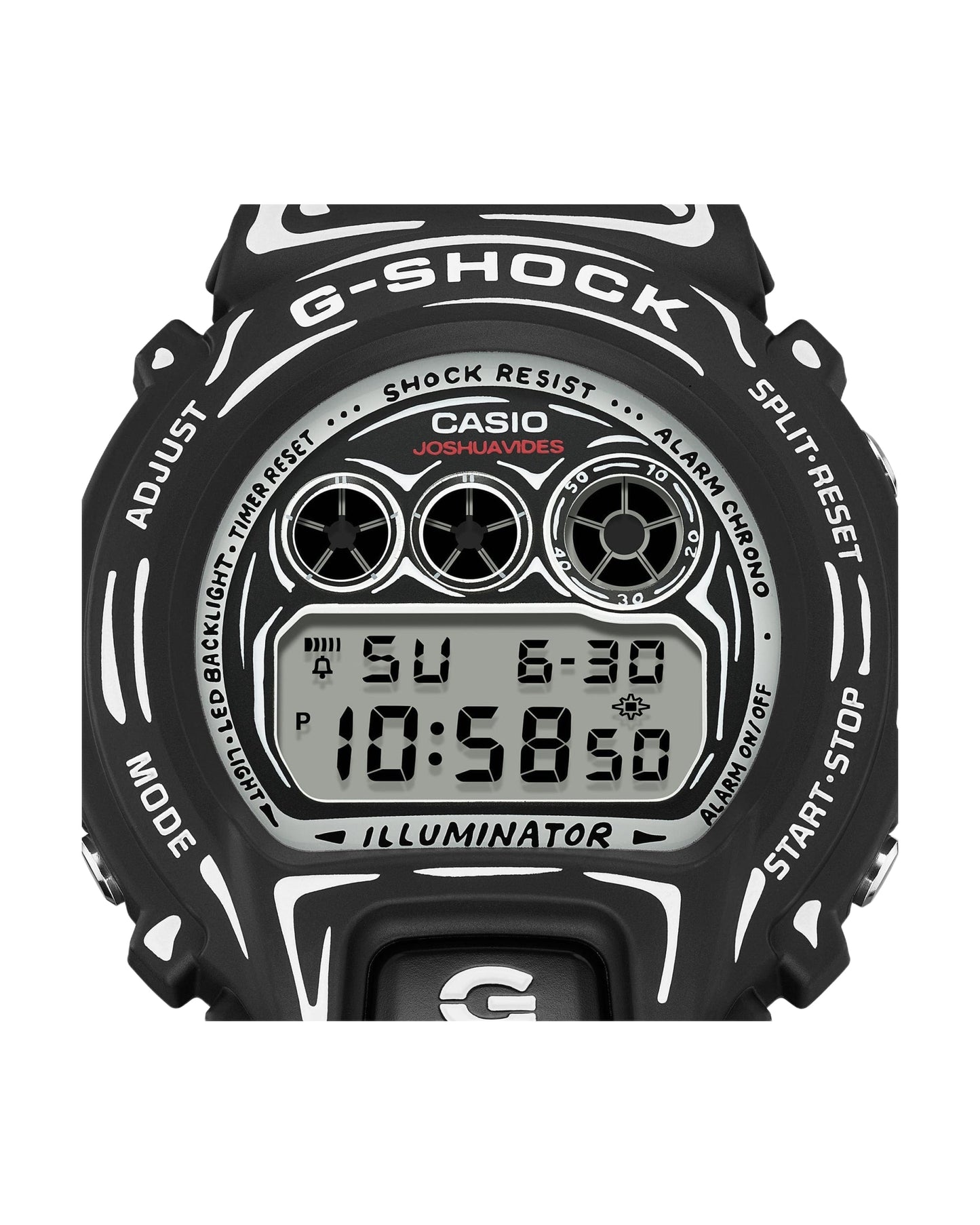G-SHOCK x Joshua Vides DW6900JV-1 - Black (PRE-ORDER APRIL 2026)