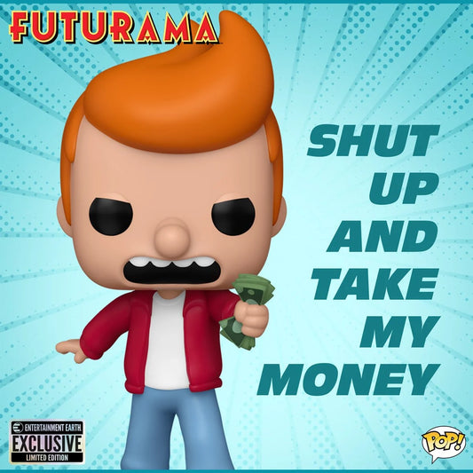 Funko Animation - Futurama Philip J. Fry Meme #1782 - Entertainment Earth Exclusive