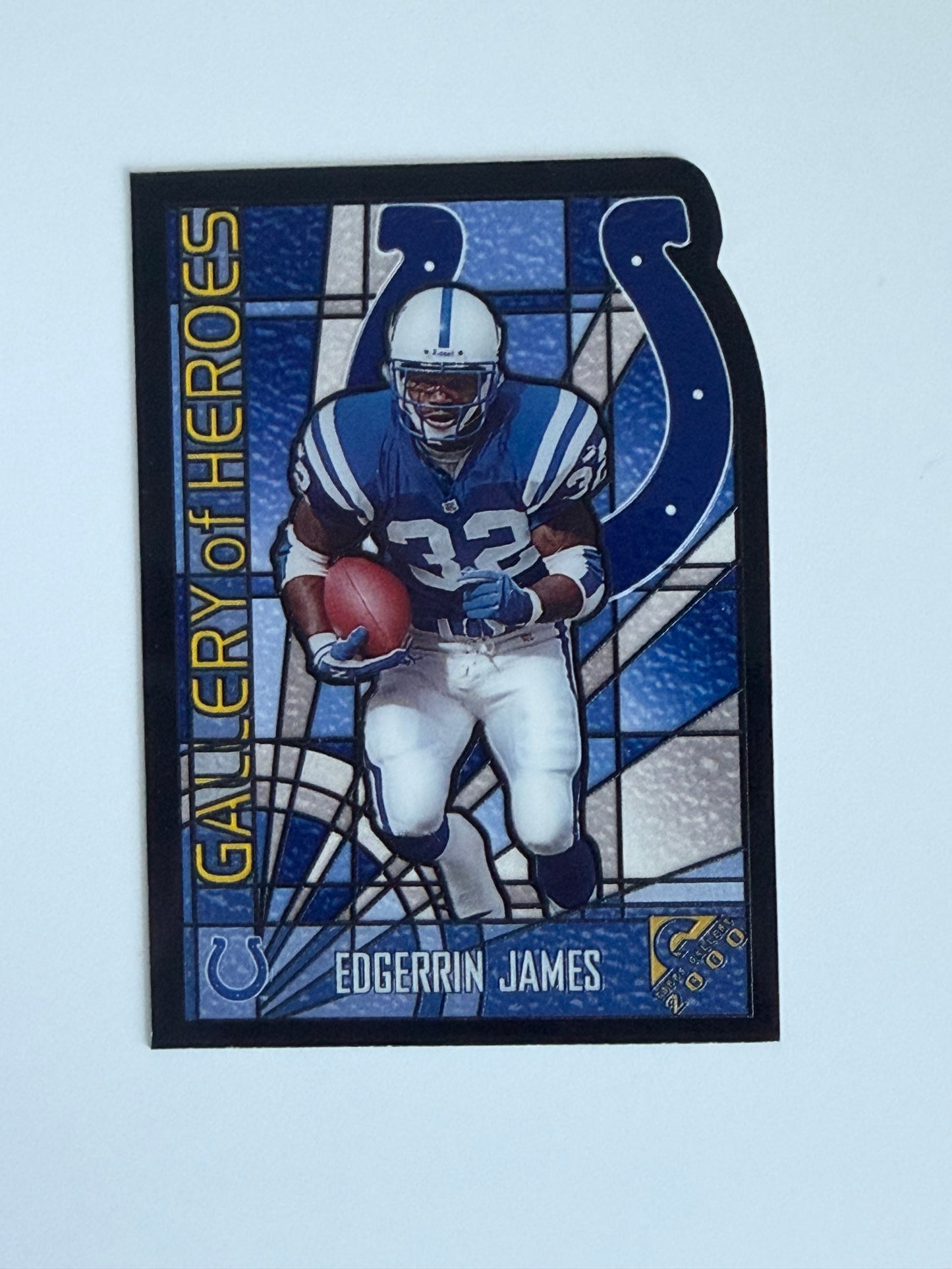 2000 Topps Gallery — Gallery of Heroes - Edgerrin James - #GH4 - Raw Ungraded Card