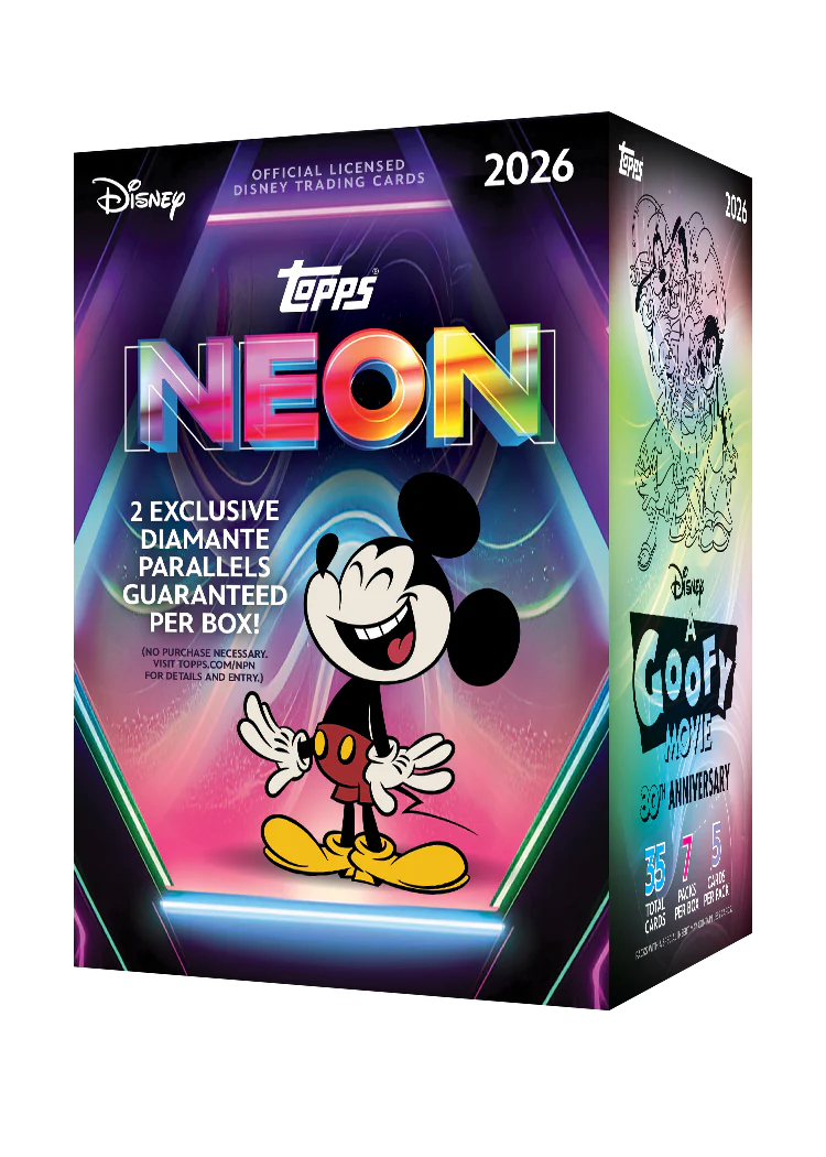 2025 Topps Disney Neon Value Box