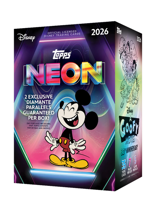 2025 Topps Disney Neon Value Box