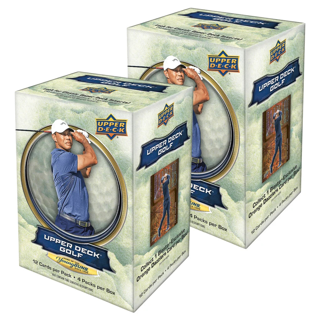 Upper Deck Golf Trading Card Blaster Box 2-Pack