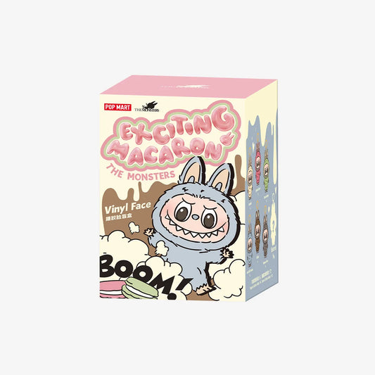 Pop Mart - BLIND BOX - Labubu The Monsters Exciting Macaron Vinyl Face - Chance of Secret Edition  - LIMIT 1