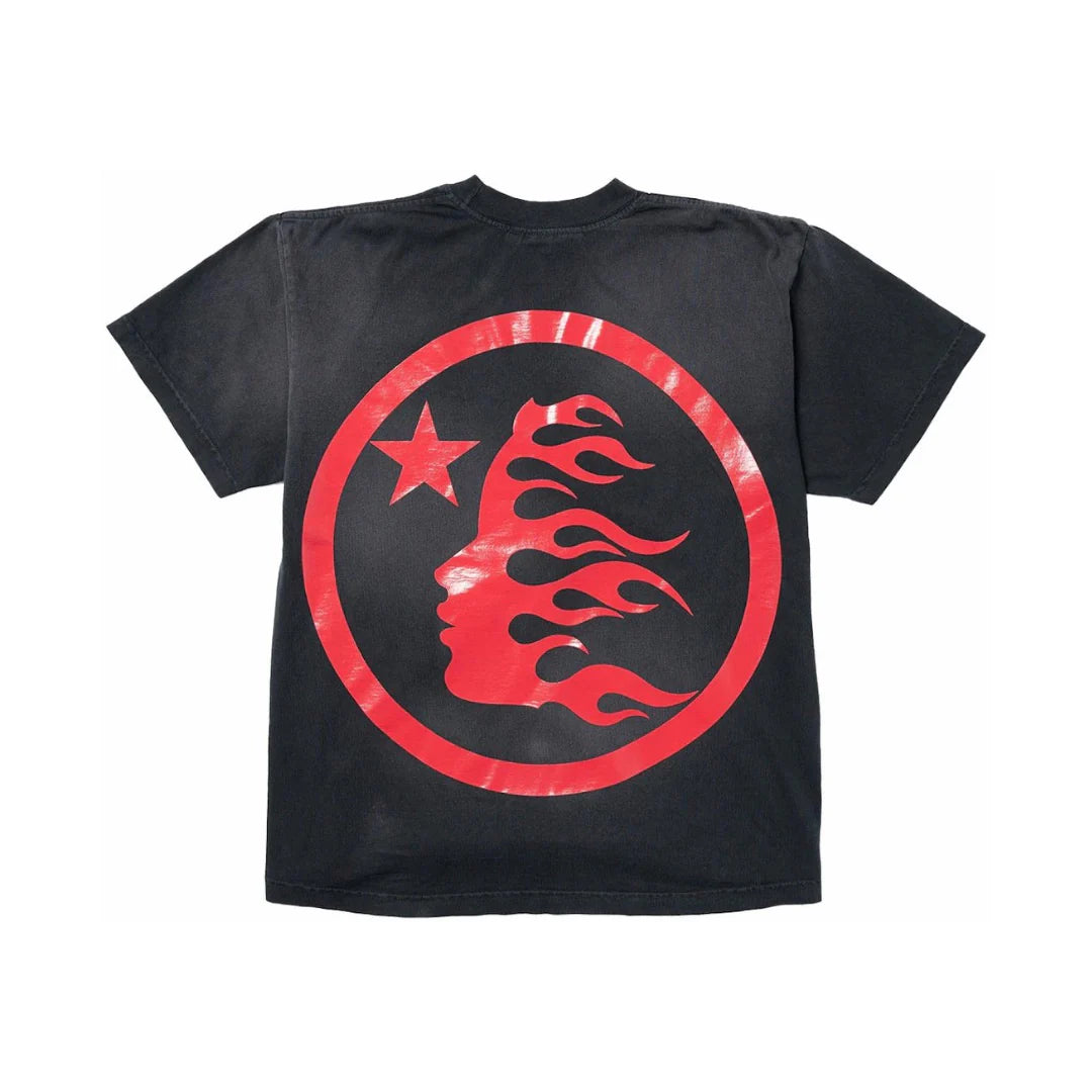 HELLSTAR SPORTS LOGO TEE BLACK/RED