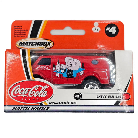 Matchbox Vintage - Chevy Van 4x4 - 2001 Coca-Cola Series