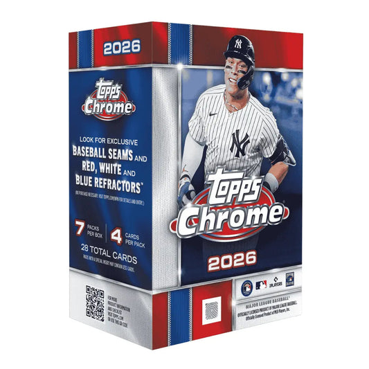 2026 Topps Chrome Baseball Blaster Value Box