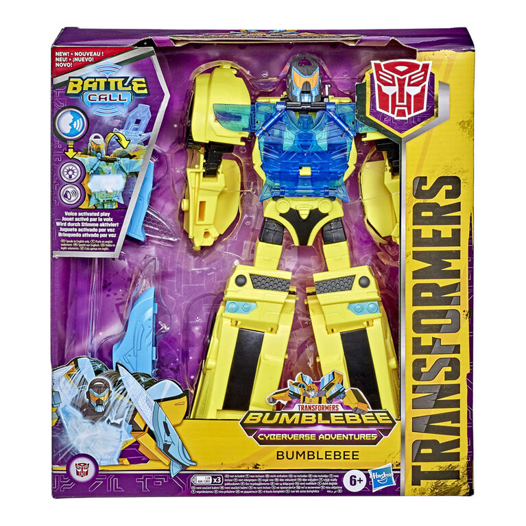 Transformers Battle Call Voice Activated Toy Bumble Bee – SoleSavy