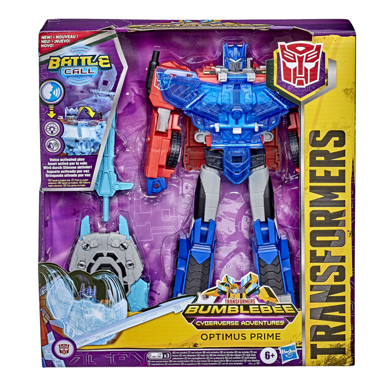 Transformers Battle Call Voice Activated Toy Optimus